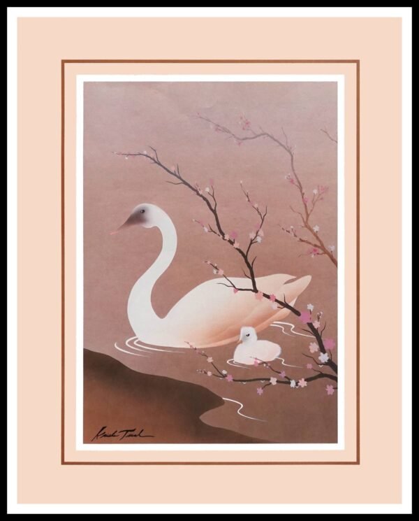 TS 466 Swan with baby